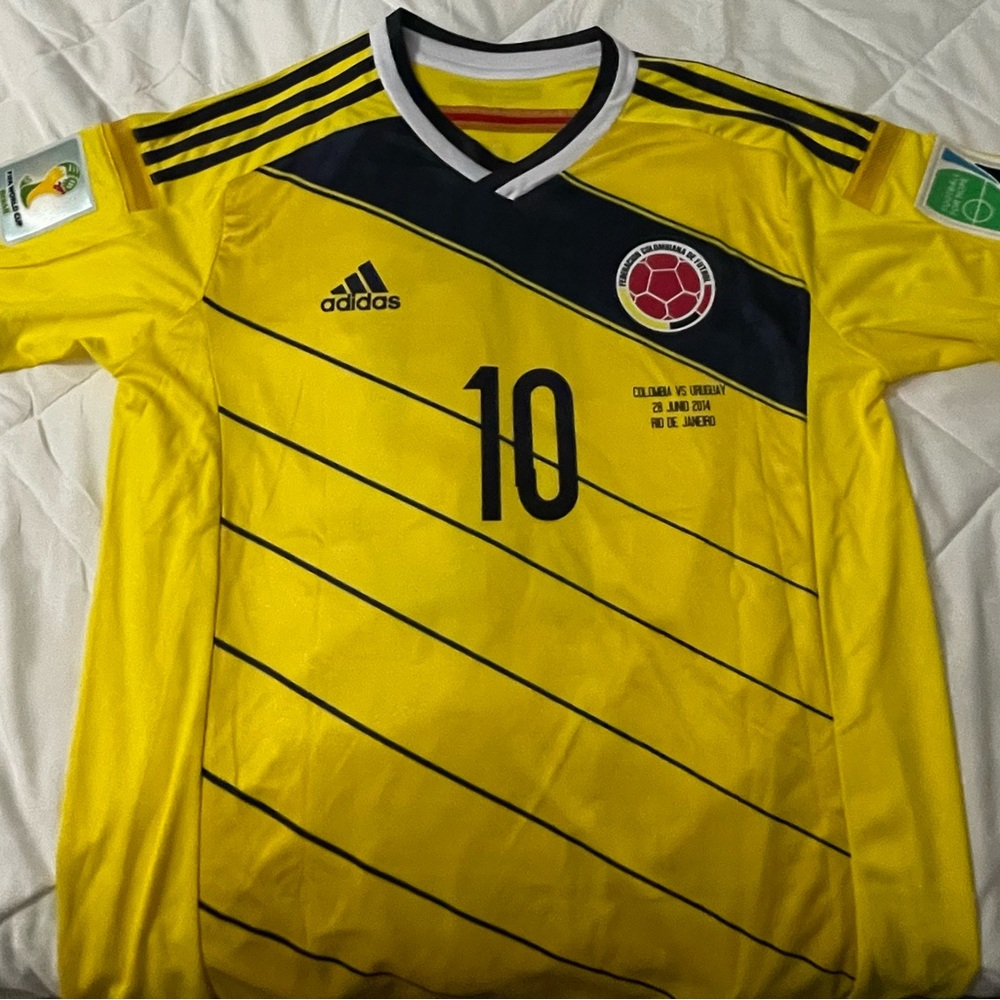 James Rodriguez 2014 Columbia World Cup Jersey